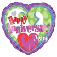 Happy Anniversary Add a Year Balloon 